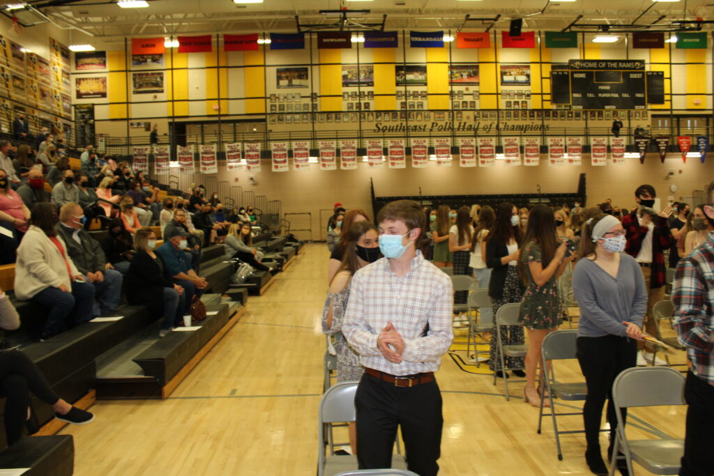 Students Receiving Academic Letter