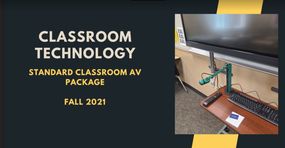 Standard Classroom AV package
