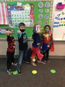 Students at Clay Red Ribbon Week