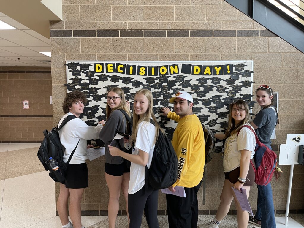 Seniors on Decision Day