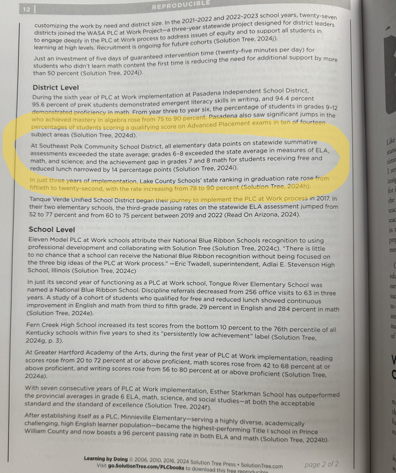 Learning by Doing A Handbook for PLC page