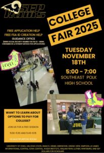 Nov. 18, 2025 College Fair Flyer