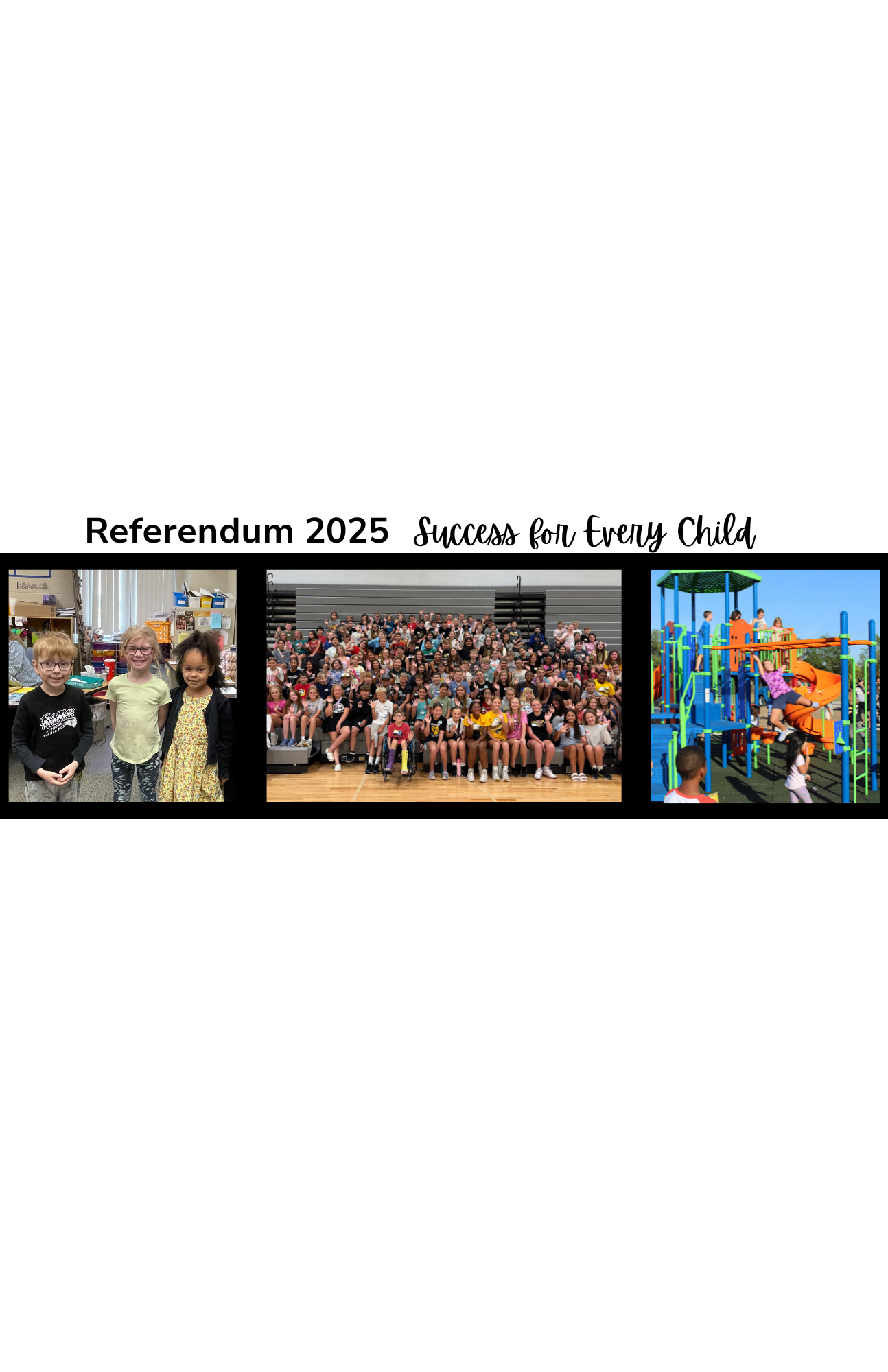 Referendum 2025 Success for Every Child
