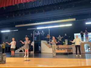 Seussical the Musical Rehearsal