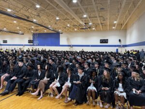 2026 Graduation Pre-Ceremony graduates patiently waiting