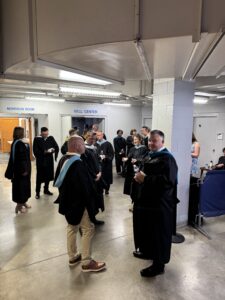 2026 Graduation Pre-Ceremony Hallway