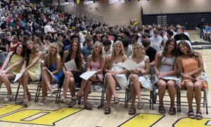 Sophomores/Juniors at Honors Assembly