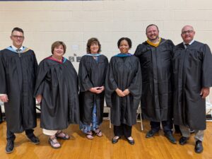 School Board at 2026 Graduation