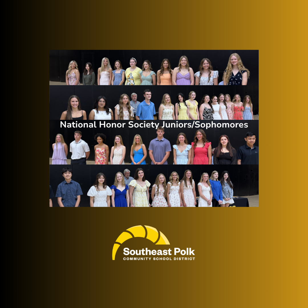Sophomore and Junior Nation Honor Society!