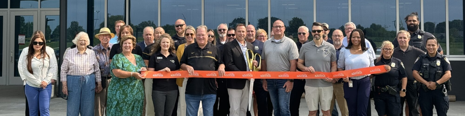 Ribbon Cutting of the SEP Middle School building.